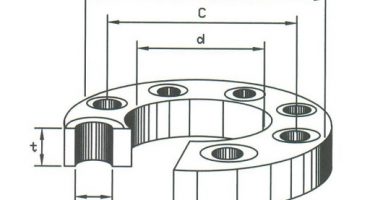 جدول ابعاد فلنج روکار